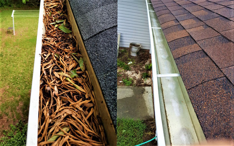 Gutter Cleaning in Indian Trail, North Carolina